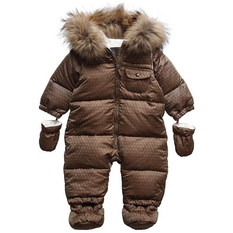 fendi baby stroller price|fendi baby snowsuit.